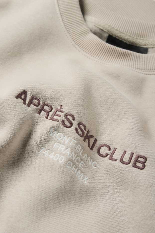 Heren - Sweatshirt - beige