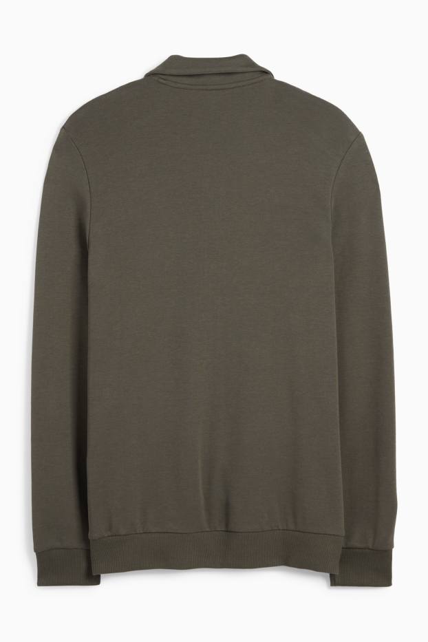 Herren - Sportjacke - dunkelgrün