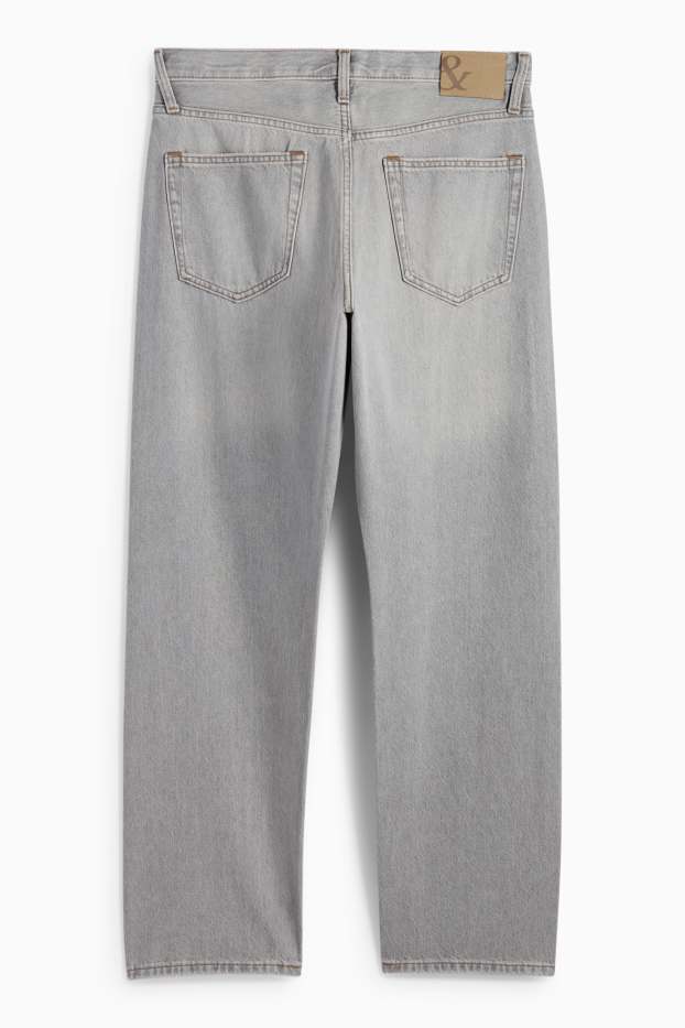 Heren - Relaxed jeans - jeanslichtgrijs