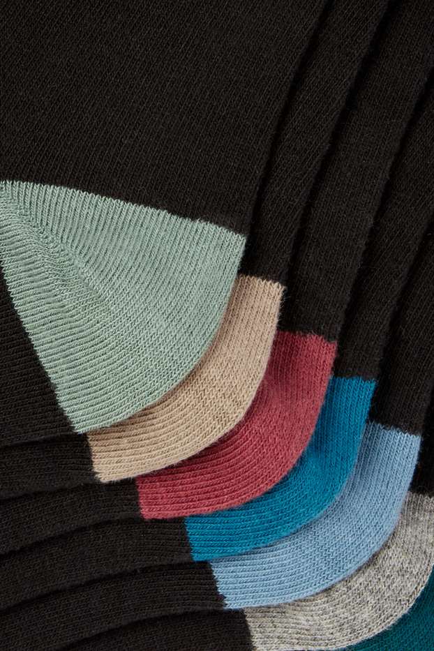 Herren - Multipack 7er - Socken - schwarz