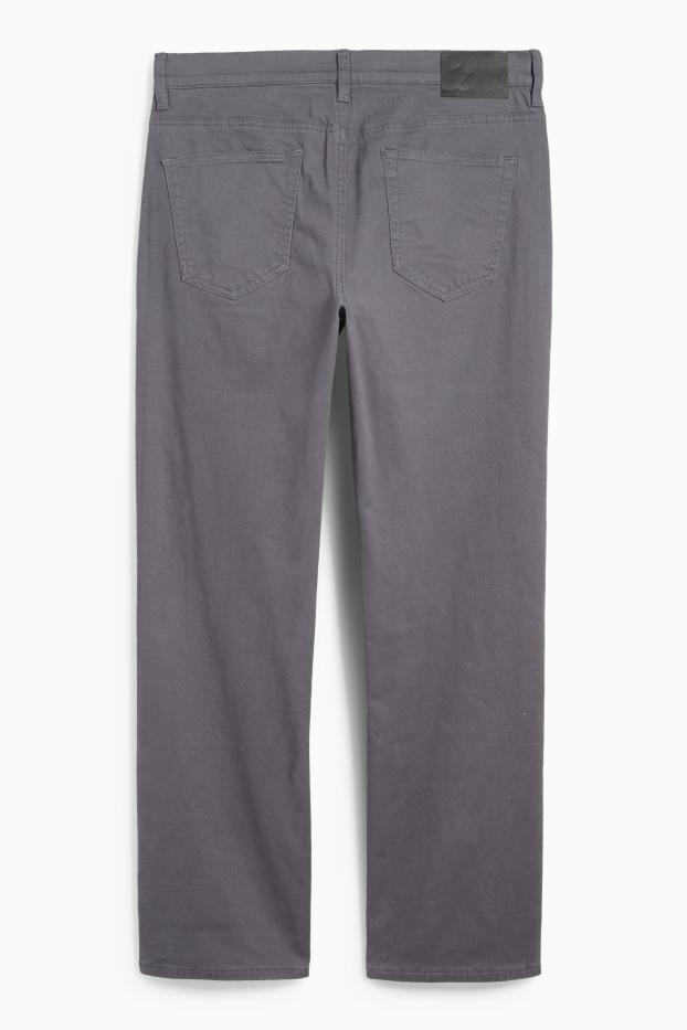 Heren - Thermobroek - Regular Fit - grijs