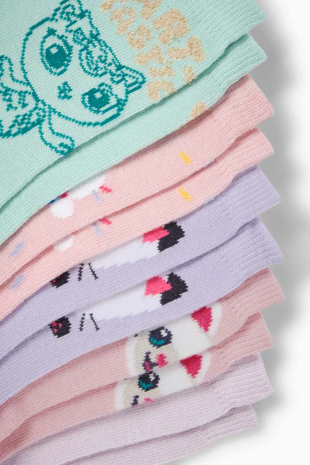 Kinder Mädchen - Multipack 5er - Gabby's Dollhouse - Socken mit Motiv - pink