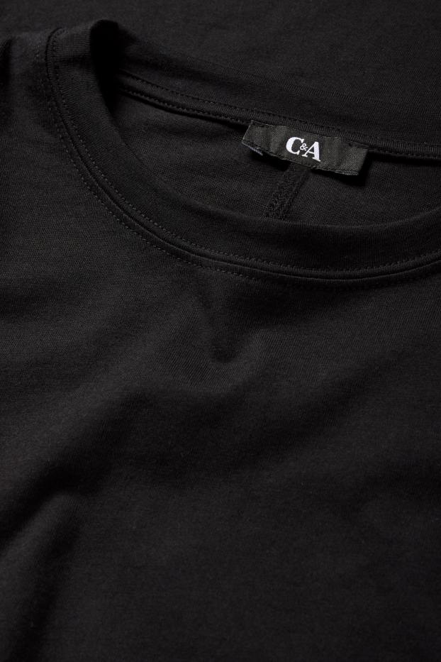 Femei - Tricou cu mânecă lungă  - negru