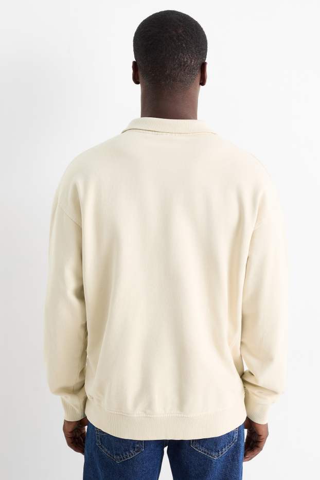 Hommes - Sweat - blanc crème