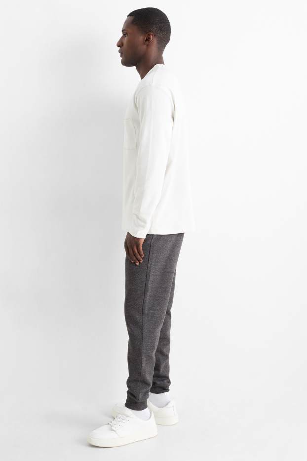 Hommes - Pantalon de jogging - gris foncé