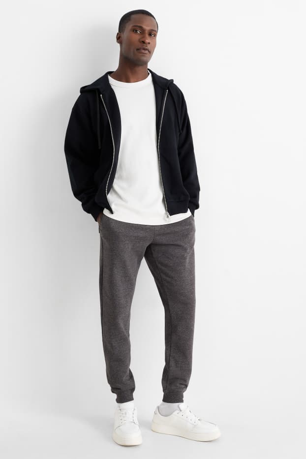 Hommes - Pantalon de jogging - gris foncé