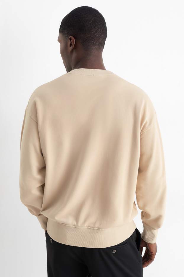 Herren - Sweatshirt - hellbeige