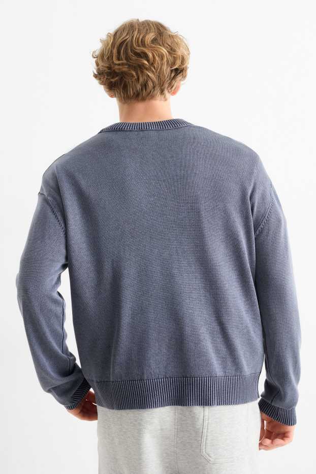 Uomo - Maglione - blu