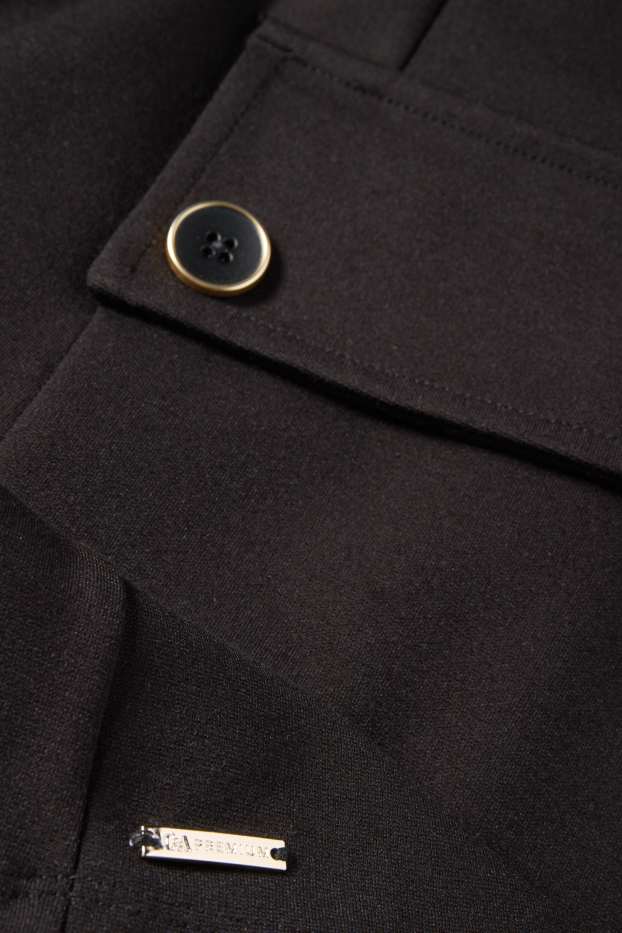 Kinder Mädchen - Kleid - schwarz