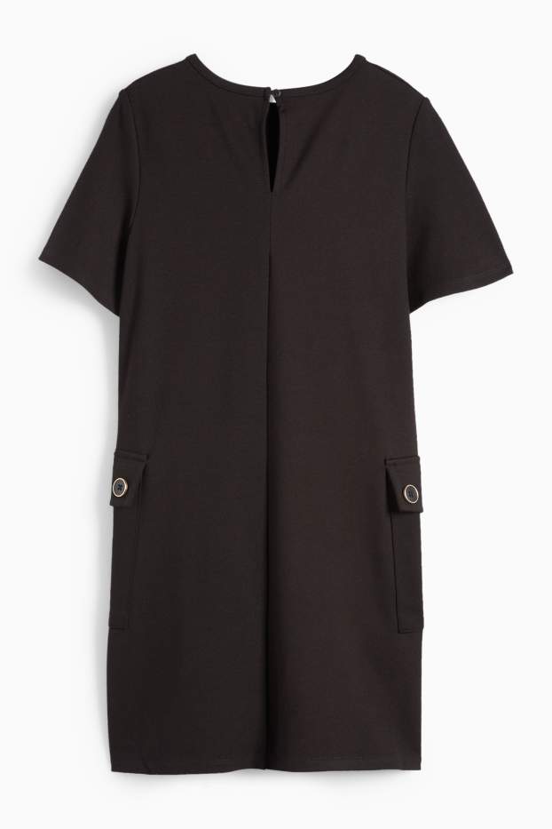 Kinder Mädchen - Kleid - schwarz