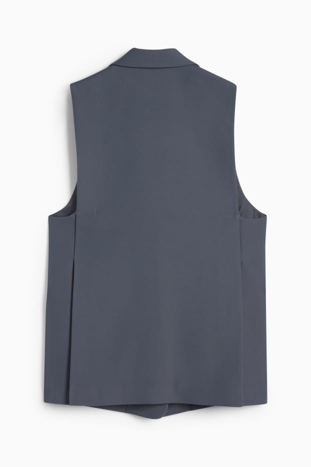 Damen - Business-Weste - Regular Fit - dunkelblau