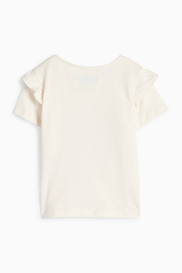 Children Girls - Bluey - short sleeve T-shirt - cremewhite