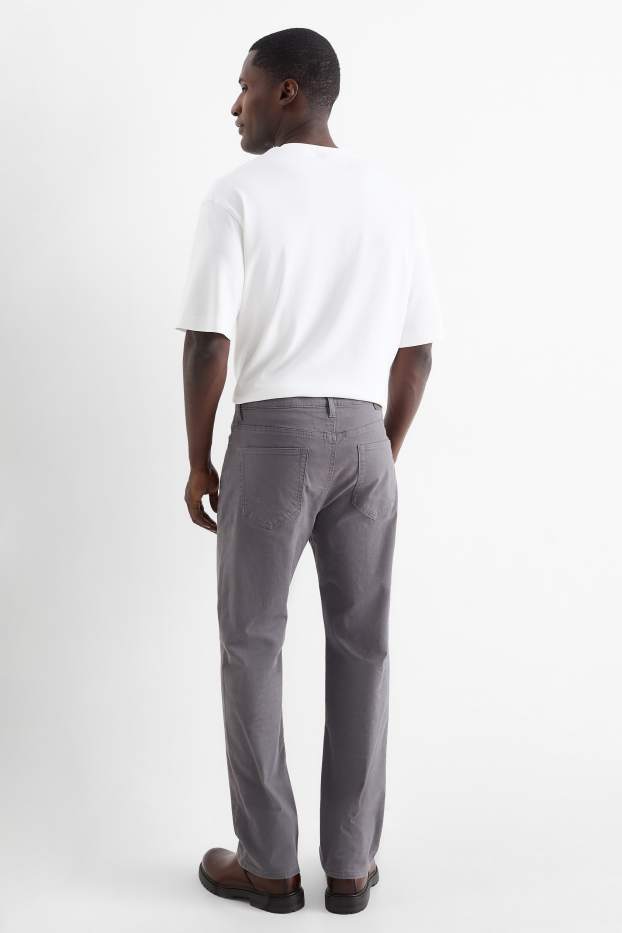 Heren - Thermobroek - Regular Fit - grijs