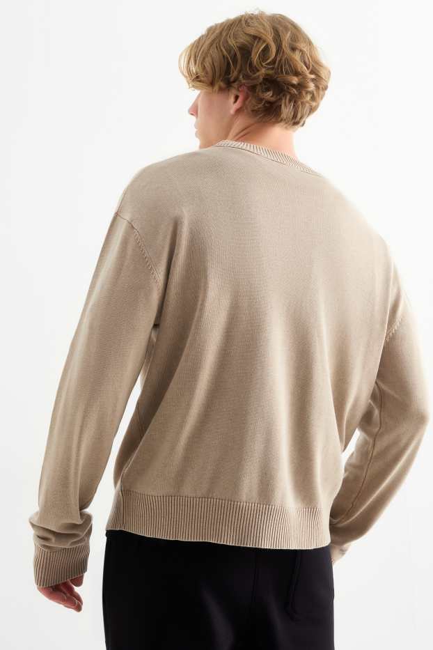 Uomo - Maglione - beige