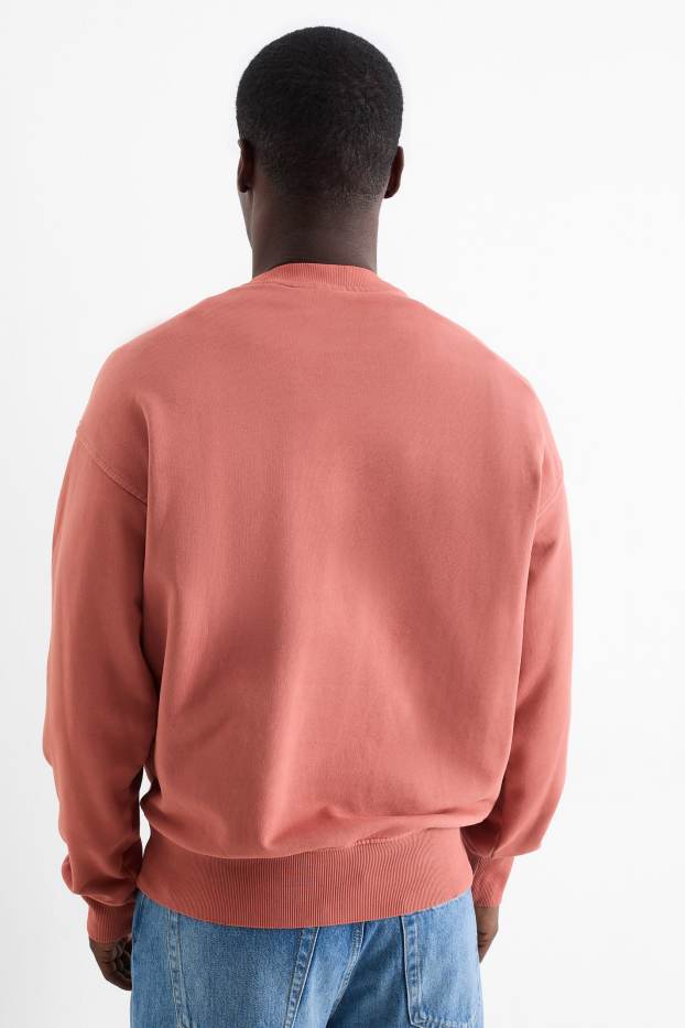 Hommes - Sweat - orange foncé