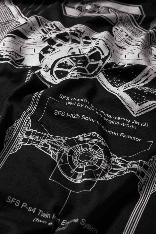 Herren - T-Shirt - Regular Fit - Star Wars - schwarz