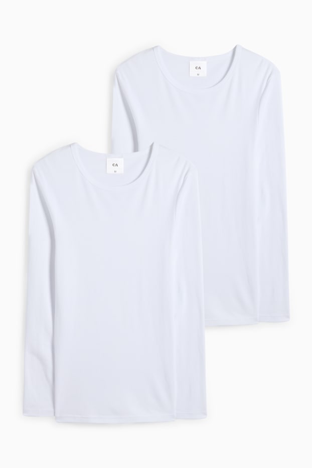 Men - Multipack of 2 - vest - skinny rib - white