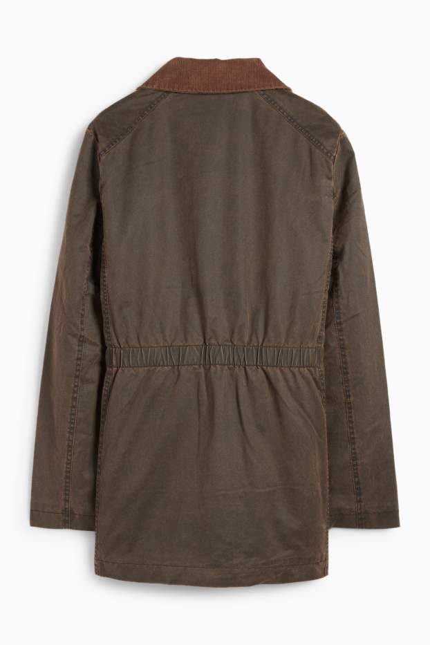 Femmes - Parka - rembourrée - marron