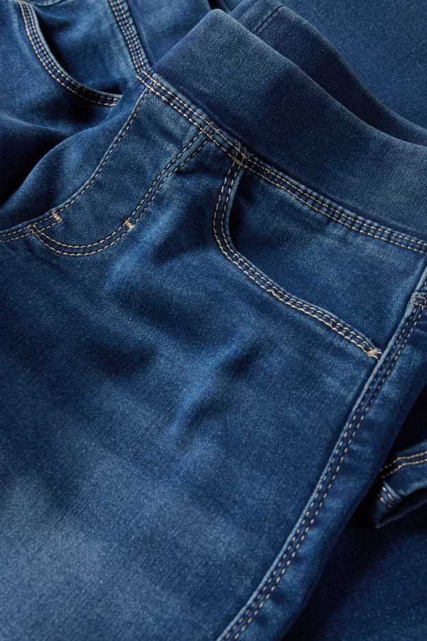 Kinder Mädchen - Flared Jeggings - jeansblau