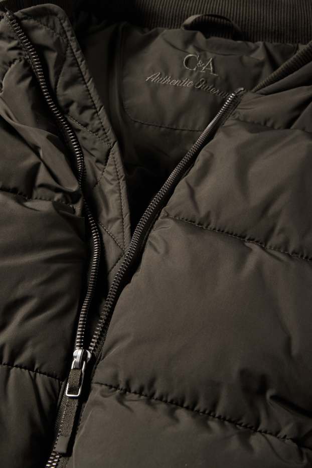 Herren - Steppjacke - dunkelgrün