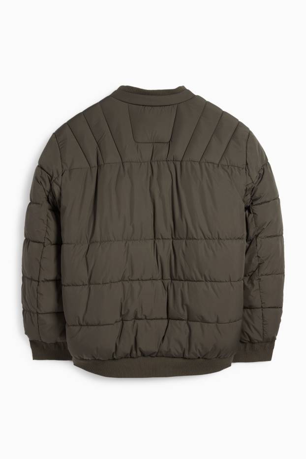 Herren - Steppjacke - dunkelgrün