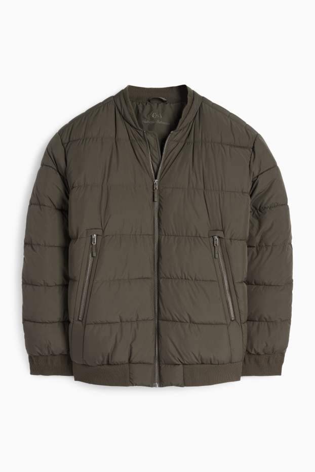Herren - Steppjacke - dunkelgrün