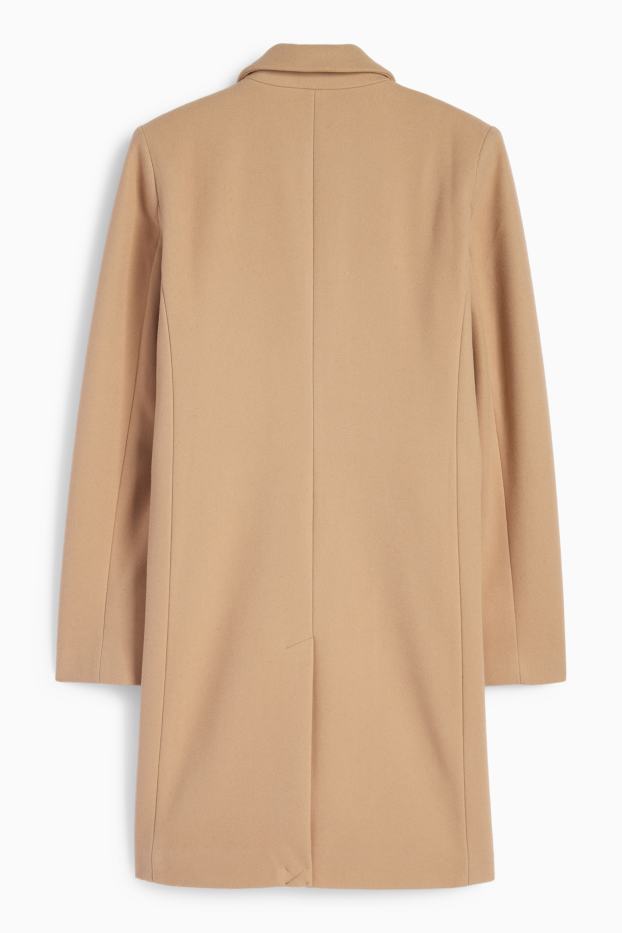 Damen - Mantel - beige