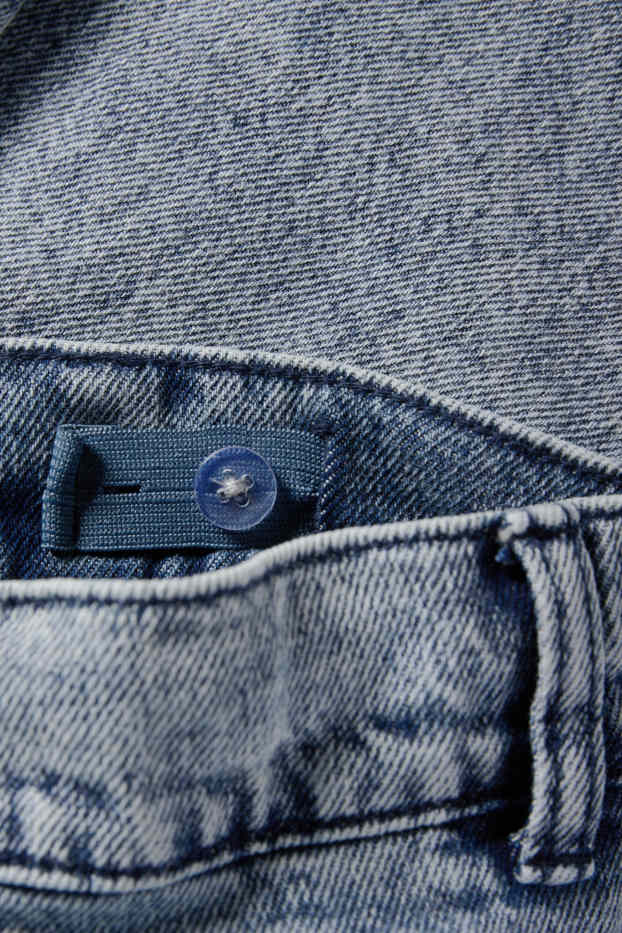 Kinderen: jongens - Cargojeans - thermojeans - jeansblauw