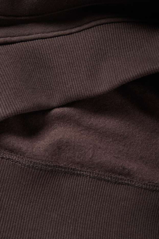 Kinderen: jongens - Hoodie - donkerbruin
