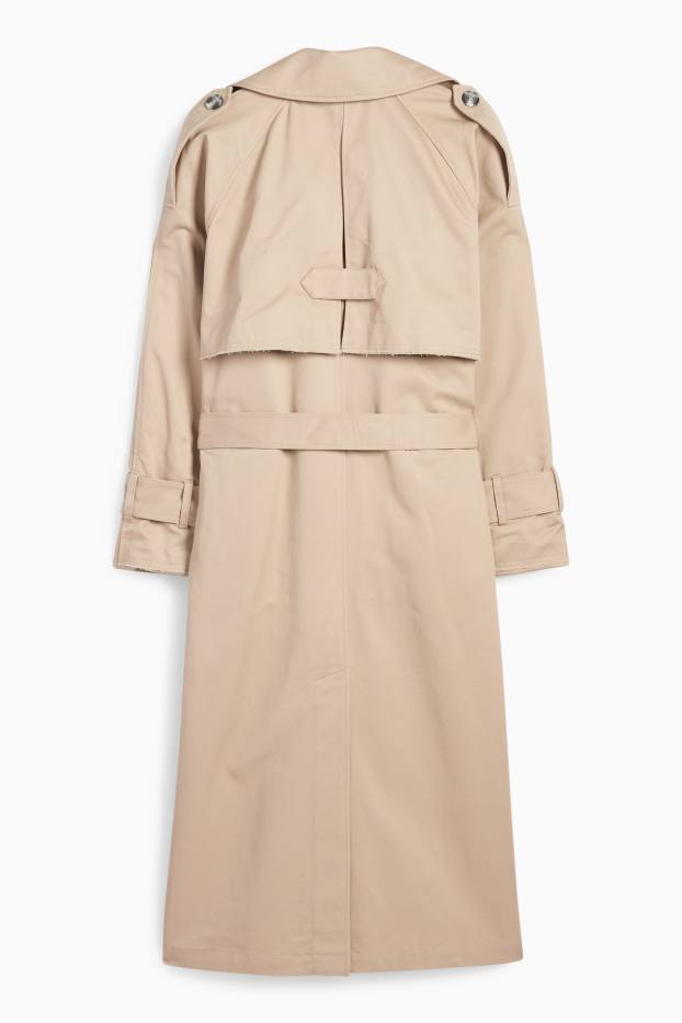 Women - Trench coat - beige