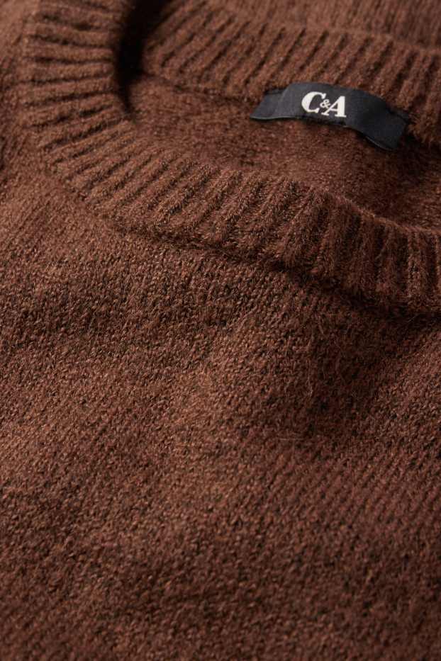 Donna - Maglione - marrone scuro