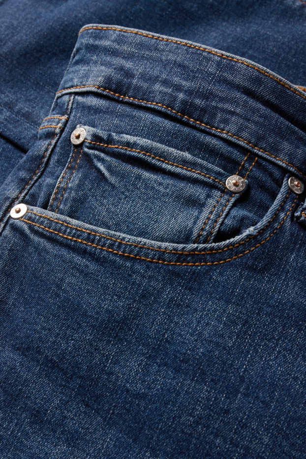 Hommes - Slim jean - LYCRA® - jean bleu foncé