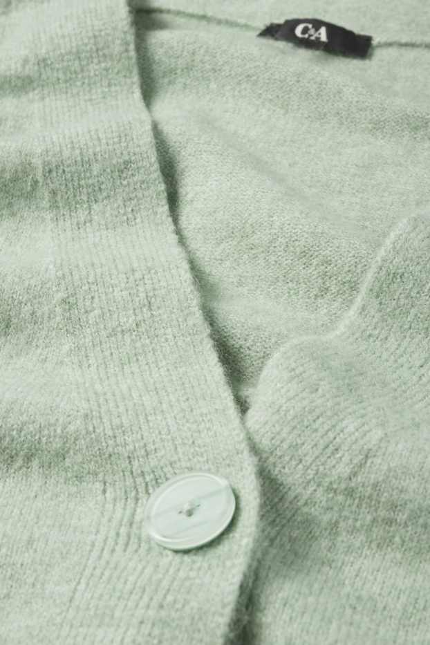 Femmes - Gilet en maille - vert menthe