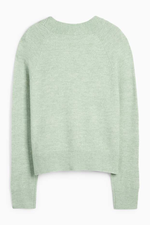 Mujer - Cárdigan - verde menta