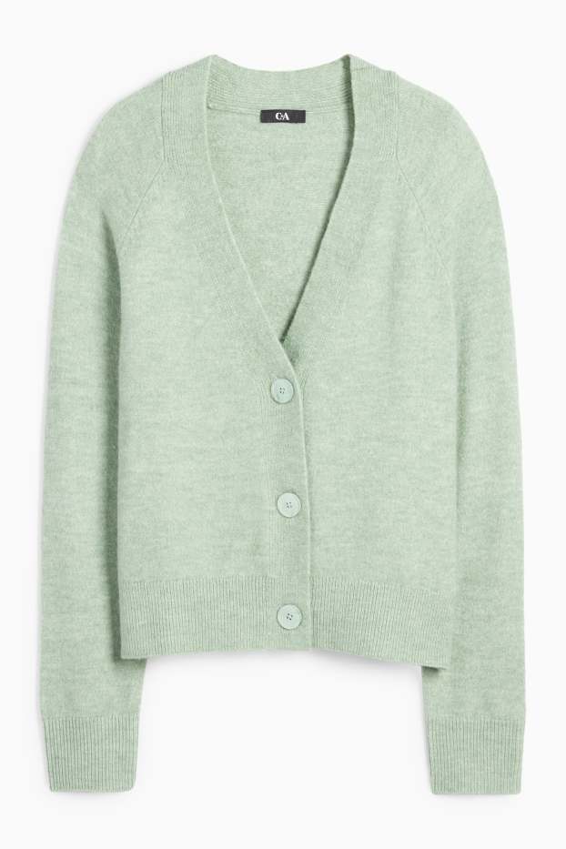 Mujer - Cárdigan - verde menta