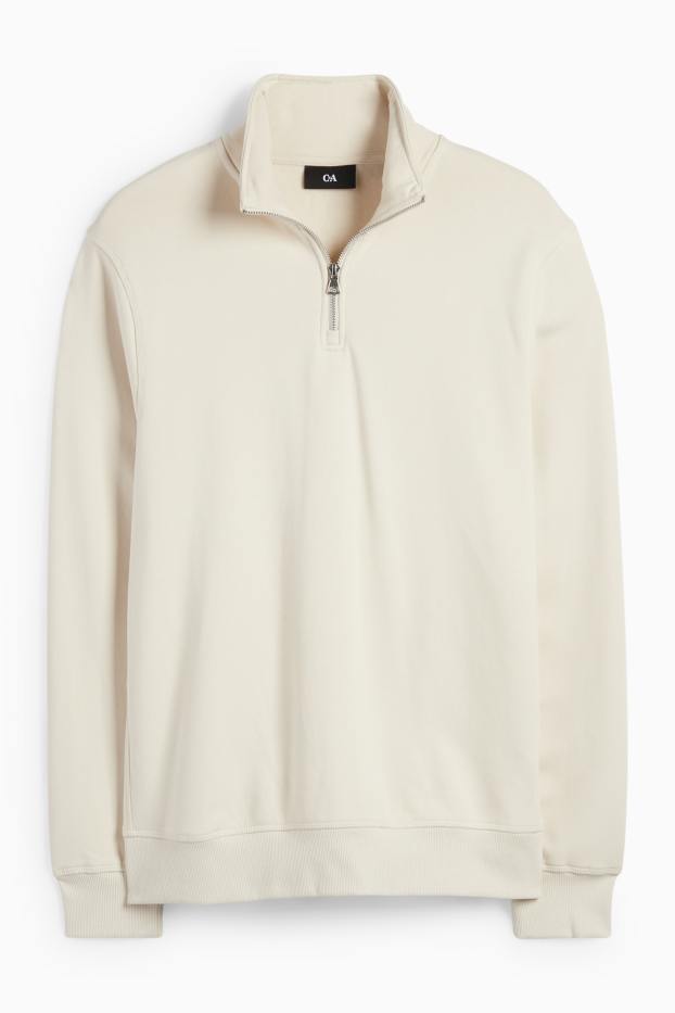 Men - Sweatshirt - cremewhite