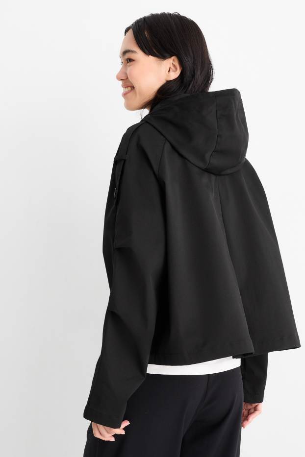 Donna - Trench corto - nero