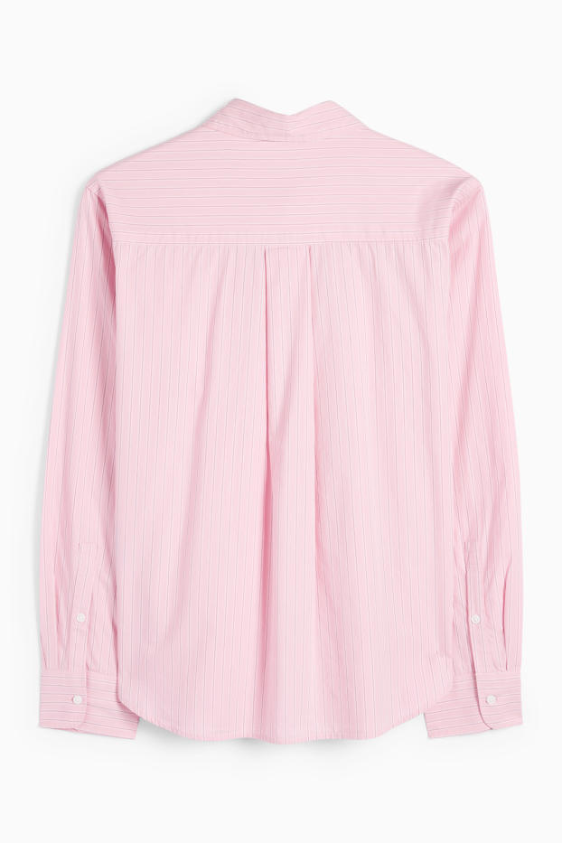 Donna - Blusa - a righe - rosa