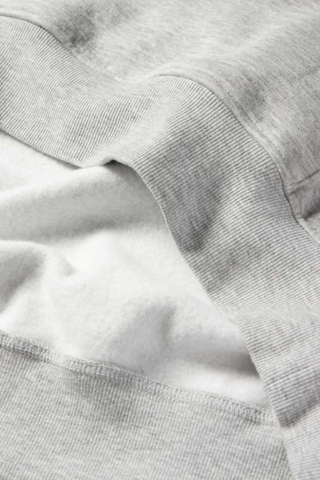 Herren - Hoodie - hellgrau-melange