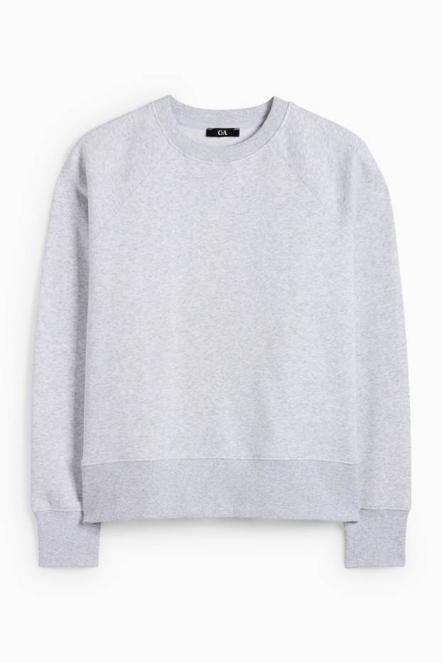 Dames - Sweatshirt - licht grijs-mix
