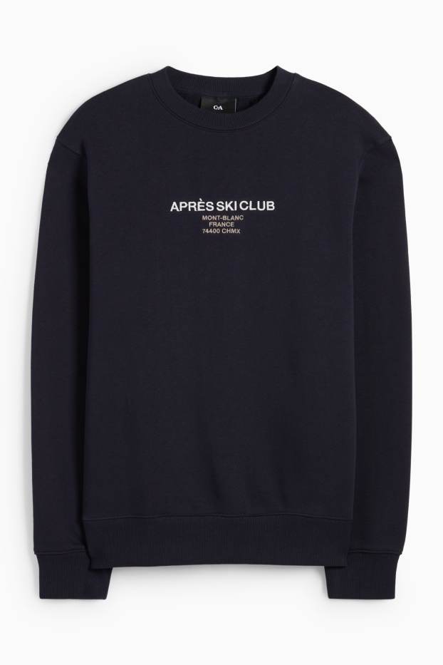 Herren - Sweatshirt - dunkelblau