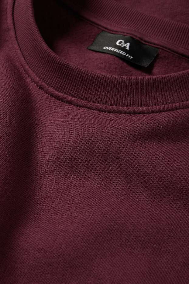 Herren - Sweatshirt - bordeaux