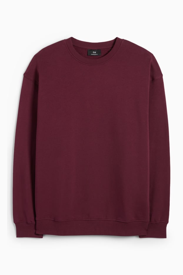 Herren - Sweatshirt - bordeaux