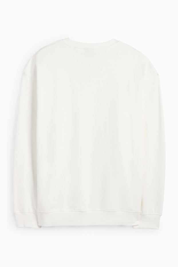 Herren - Sweatshirt - weiß