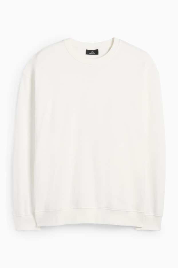 Herren - Sweatshirt - weiß