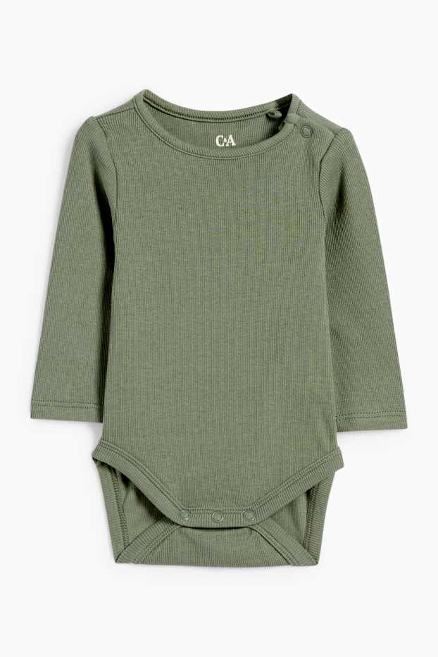 Baby Jungen - Mammut - Baby-Outfit - 2 teilig - grün