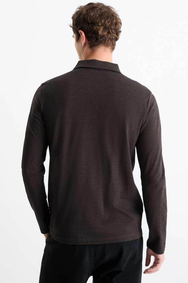 Uomo - Polo - regular fit - nero