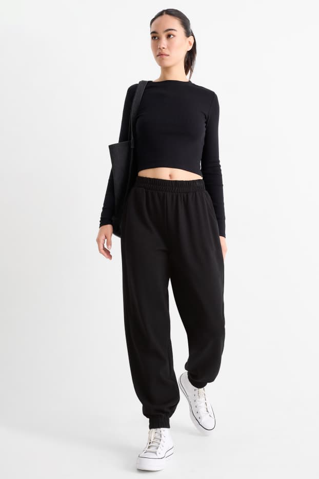 Women - Joggers - black