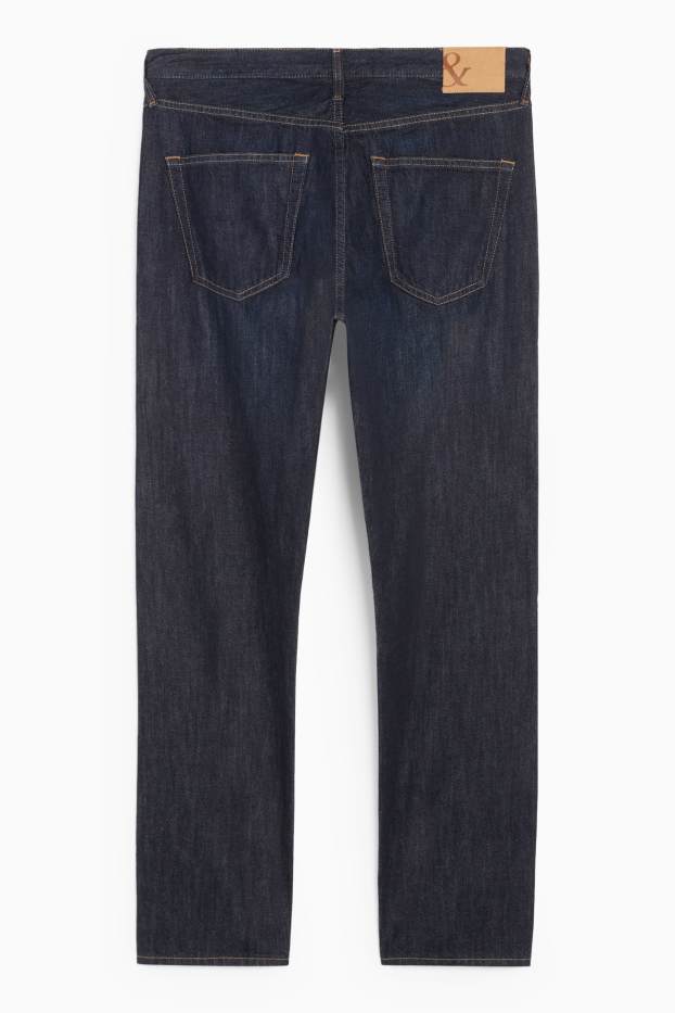 Herren - Regular Jeans - dunkeljeansblau