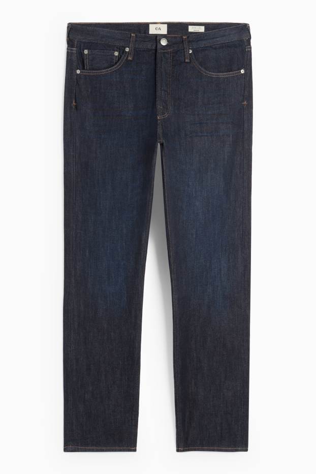 Herren - Regular Jeans - dunkeljeansblau